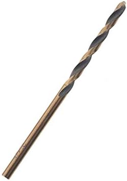 Conjunto de broca de peças XMEIFEI 50PCS HSS Titanium Bits de broca de alta velocidade Definir ferramentas de perfuração de energia para madeira 1/1.5/2/2,5/3mm de comprimento de broca de comprimento