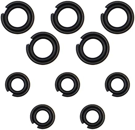 Rurbrin 10 conjuntos de 1/2 polegada e 3/8 de polegada Chave de impacto anéis