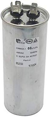 METER STAR ROHS CQC EN60252-1 Capacitor de inicialização do compressor de ar condicionado universal 20-75UF