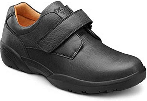 Dr. Comfort William-X Double De profundidade Black Diabetic Casual Shoes