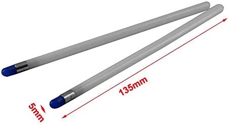 2pcs Manual Ferramenta de ferramenta caneta de 5 mm de diâmetro anti-estático removedor de poeira caneta de