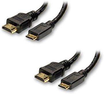 3 pacote, masculino HDMI para mini HDMI Male para câmera e tablet, alta velocidade com Ethernet, 3 pés, CNE457975