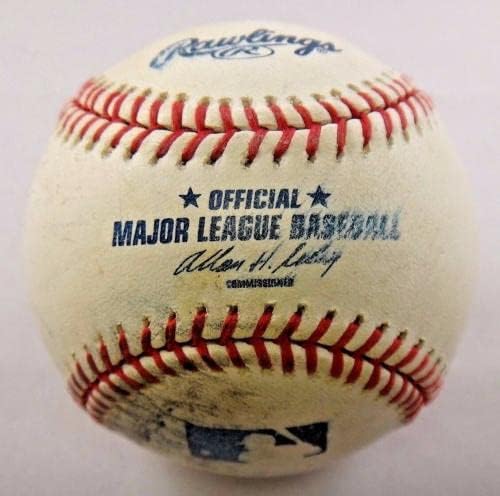 New York Yankees Dellin Betances assinados por jogo usado beisebol - beisebol autografado