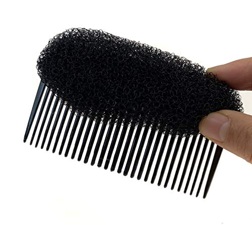 2pcs 3.3 polegadas decoração de cabelo pente de espuma de espuma Volume de cabelo Bump It Up Insira Acessórios