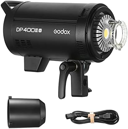 Godox DP400IIIV Professional Studio Flash Strobe com Godox X2T-C 2.4G Flash Wireless Trigger Trigger