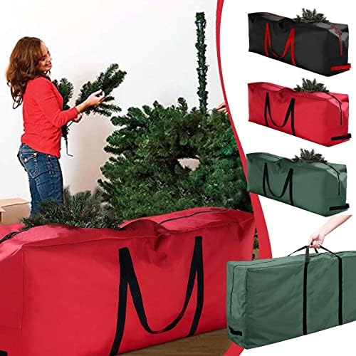 Muduh Christmas Tree Storage Bag, saco de armazenamento portátil de 1pc grande oxfords saco de armazenamento de