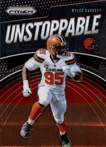 2019 Panini Prizm imparável 8 Myles Garrett Cleveland Browns NFL Football Trading Card