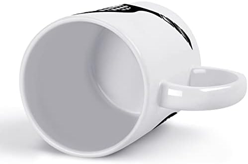 Tennis Ball Print Canela Coffee Cere Ceramic Tea Cup Presente engraçado com design de logotipo para o