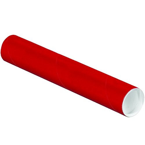 Navio agora forneça SNP2012R Tubos de correspondência com tampas, 2 x 12, vermelho