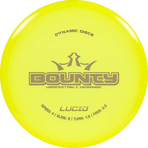DISCOS dinâmicos Lucid Bounty Midrange Golf Disc [cores podem variar]