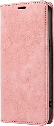 Coovs Wallet Case para iPhone 14/14 Plus/14 Pro/14 Pro Max, estojo de proteção de couro premium com