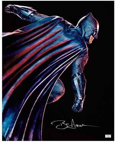 Ben Affleck autografou Batman vs Superman Dawn of Justice 16x20 Art Photo