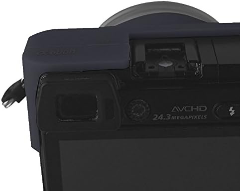 First2Savvv XJPT-A6000GJ-B01 preto Corpo TPU Jelly Gel Gel Gel Caso Caso Caso de Caixa Digital Câmera Digital