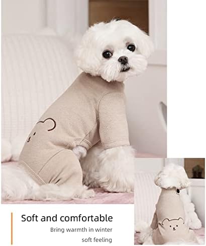 Pijama de animais de estimação para cães suéteres de animais de estimação de roupas macias cães