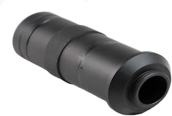 SHAOHUASC Microscópio Câmera Câmera C Lens de Mount GGass 8x-130x Mencificação Ajustável de Zoom de 25 mm Ligma