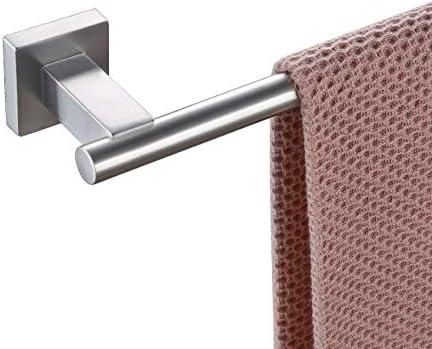 Miyili Sus 304 Aço inoxidável Rack de suporte de toalha de toalha de 3 polegadas de 3 polegadas para acabamento escovado de montagem na parede do banheiro, A02N90A