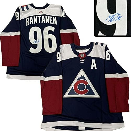 Mikko Rantanen assinou o Colorado Avalanche Alternate Adidas Pro Jersey - Jerseys Autografada da NHL