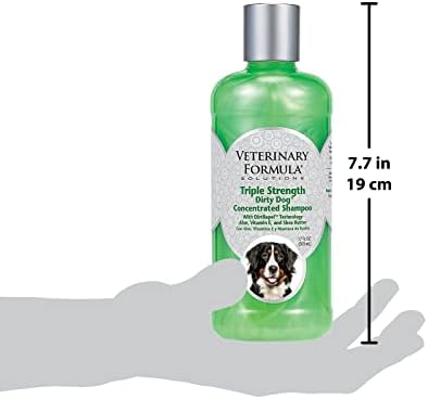 Soluções de Fórmula Veterinária Tripla Força Dirtária Dirty Dog Concentrado Shampoo, 17 oz -