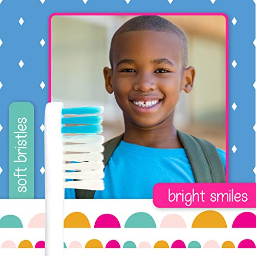 Lingito Kids Toothbrush escova de dentes extra macia e fácil para as escovas de dentes de crianças | Crianças