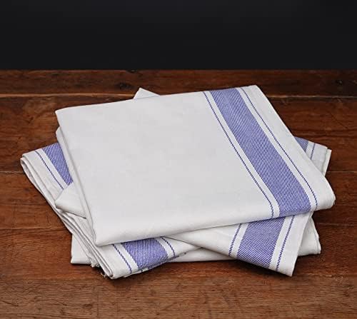 Toalhas de cozinha clássicas de Zuperia - 32 pacote - 15 x 26 - toalhas de prato de cozinha de algodão