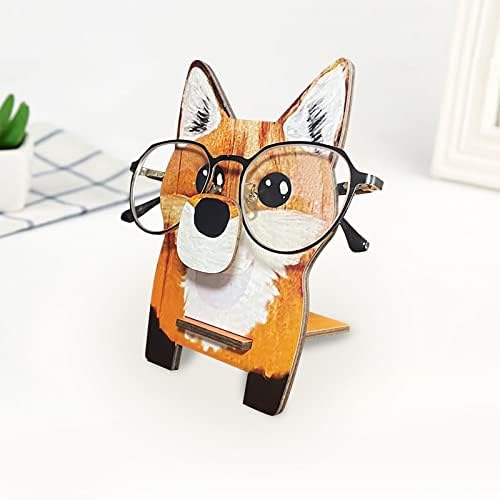 Pahayu Animal Glasses Stand Stand, suporte artesanal de óculos de madeira de madeira, suporte criativo dos óculos,