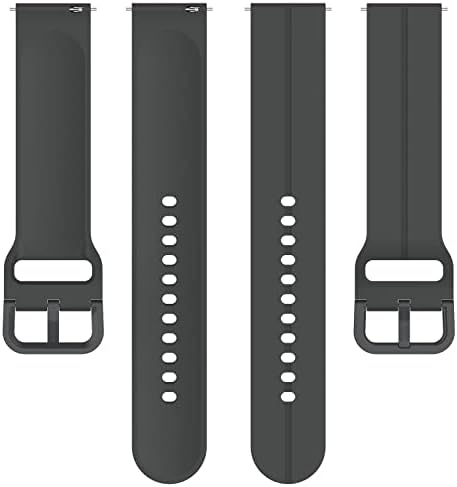 Aisports 5 pacote compatível para Samsung Galaxy Watch 5 Band 40mm 44mm Silicone Men Men, Banda de substituição