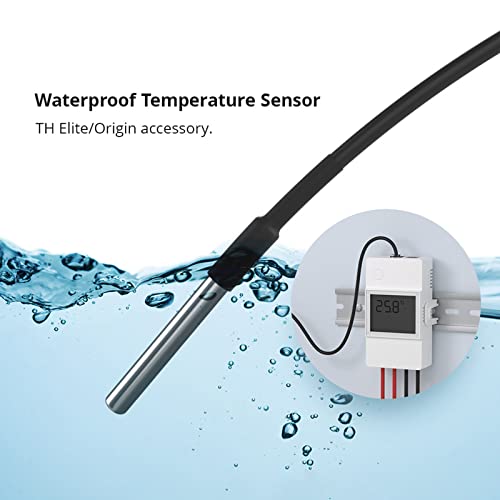 SONOFF DS18B20 Sensor de temperatura de alta precisão para Sonoff TH Elite/Origin, interface RJ9 4P4C