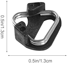 Câmera de aço de cinto de anel de anel soluste para triângulo de lug use anéis todos com tira de marca de reposição de tira de gancho de ombro de ombro compatível