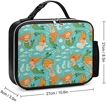 Funny Color Mermaids reutilizável bolsa de lanchone