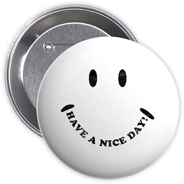 Smile Pin Badge tem um bom botão de pinback de dia que é boa ideia plachar de pin gronze botão de