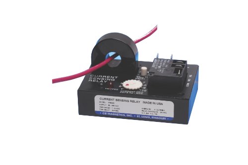 Magnetics CR4395-LH-240-101-A-CD-ELR-I Relé de corrente de corrente com transformador interno, 240 VCA, trava