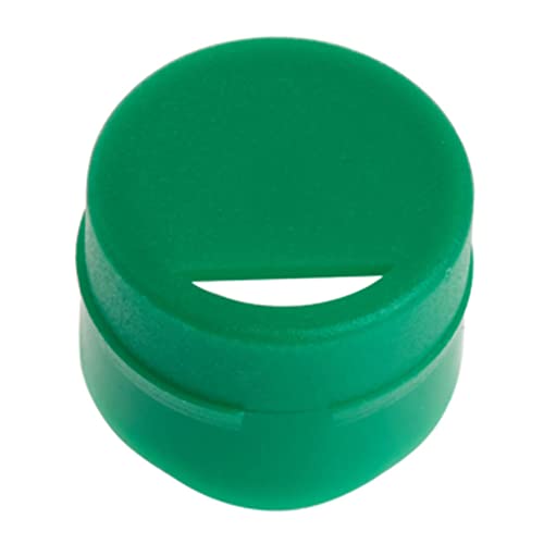 CellTreat 229933 Cap inserção para frascos criogênicos de CF, verde, não estéril, 0,95 cm L, 0,7