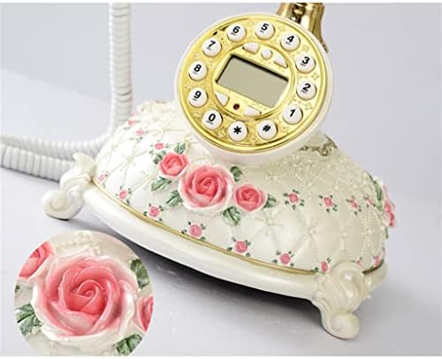 JGQGB Europeu Vintage L uma linha fixa rústica Antigo telefone nova decoração da casa Ornamentos da