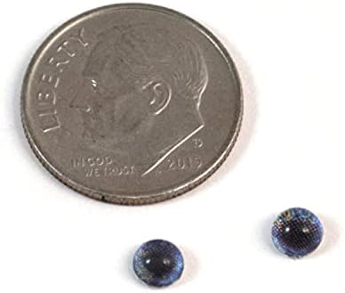 4mm minúsculo azul escuro de vidro humano parto de pequenos cabochões planos para escultura de brinquedos