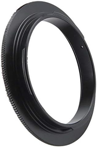 52 mm a EF M Macro lente Ring reverso Compatível com câmera EF-M Mount Mirrorless M1 M2 M3 M5 M6 M10 M50 M10 M100