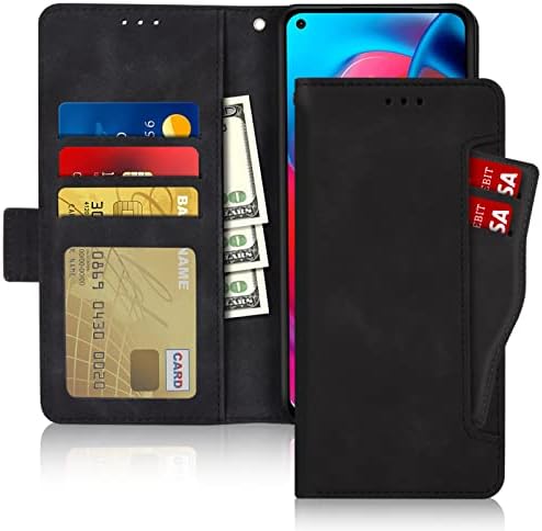 Caso da carteira FYY para Motorola Moto G Stylus 5G, capa de carteira de couro PU PU FLIP FOLI