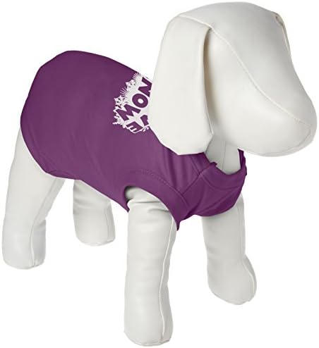 Mirage Pet Products 10 polegadas Eu amo camisas de teatro de neve para animais de estimação, pequenos, roxos