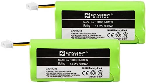 Synergy Digital Symbol 82-67705-01 Combat de bateria de substituição Inclui: 2 x Baterias SDBCS-H1202