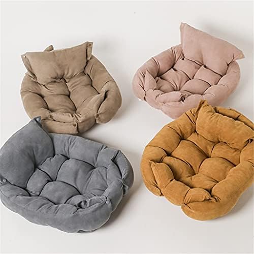 N/A Multifunction Dobing Square Cushion Sofá Bed de animais de estimação Casa de cachorro macio e mole de fins