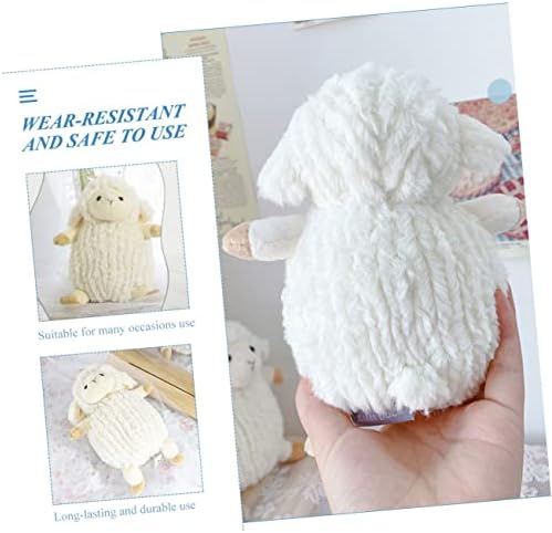 Toyvian Sheep Doll Plush Phyled Animal Bedroom Ovelha Cushion Pillow Pillow Gift White Child Boy Plush
