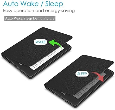 Yys Slimshell Case de 6,8 polegadas para Kindle Paperwhite com Aviso Automático/Sono - Serviu -se apenas