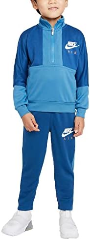Nike Air Little Boys Half-Zip Tricot Jacket & Pants Tracksuit 2 Conjunto de peças