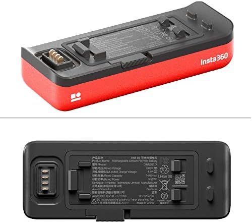 Insta360 Base de bateria RS e pacote de suporte de montagem - Câmera compatível com um R