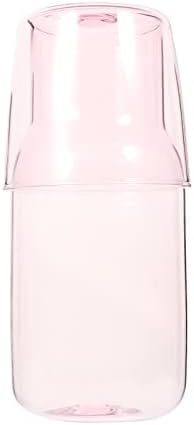 Quintal de vidro xícaras de vidro xícaras de água garrafas de água de cabeceira de água com