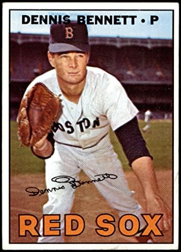 1967 Topps 206 Dennis Bennett Boston Red Sox ex Red Sox
